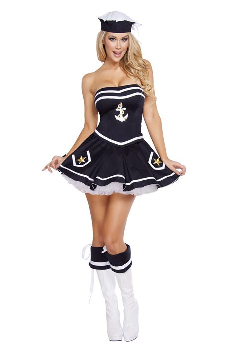 Sailor Naughty Navy Yard Vixen Halloween Costume | $49.99 | The Costume