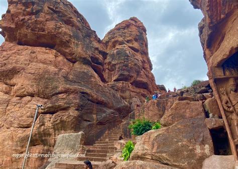 Exploring the cave temples of Badami - The Revolving Compass