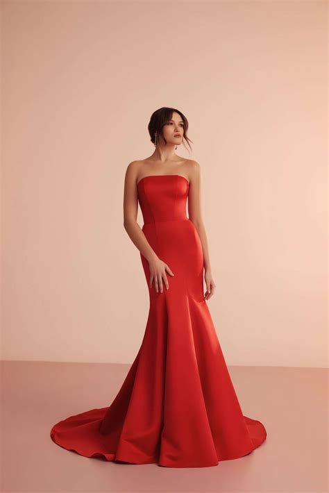 Satin Mermaid Wedding Dress L407 | Ariamo Bridal