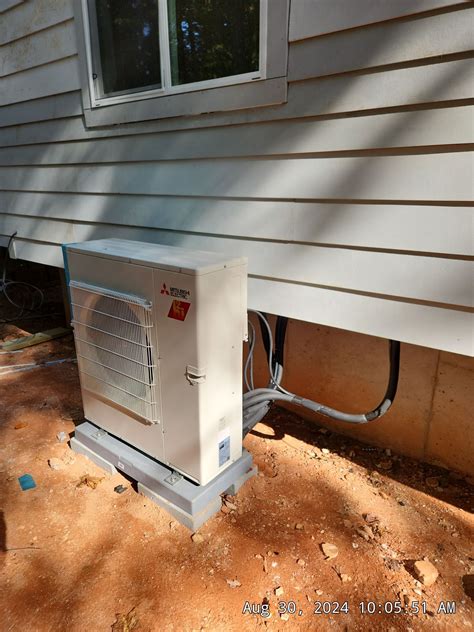 New Construction Install - Mitsubishi Mini-Split Systems Mitsubishi