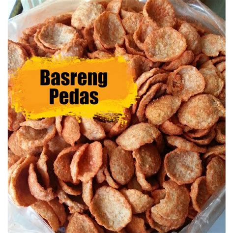 basreng spicy viral snacks   crispy snacks shopee malaysia