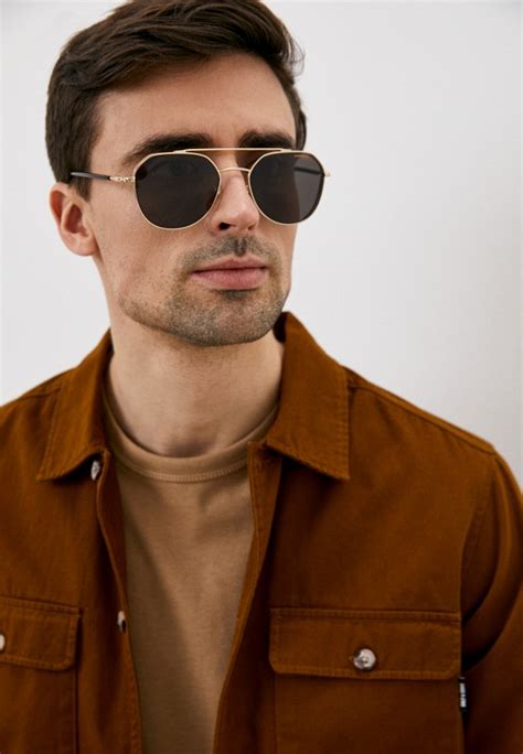 Очки солнцезащитные Carrera CARRERA 222/G/S J5G, цвет: золотой ...