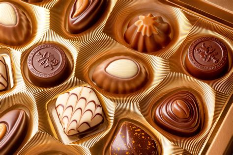 Lindt box of chocolates on Behance