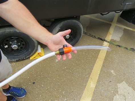 Valterra Quick Fill RV Fresh Water Tank Filler w/ Shut Off Valve