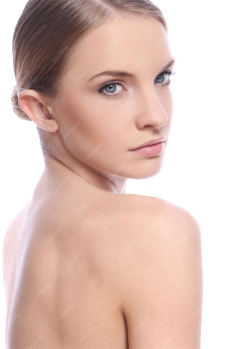 Free Photo | Beautiful woman with clean face