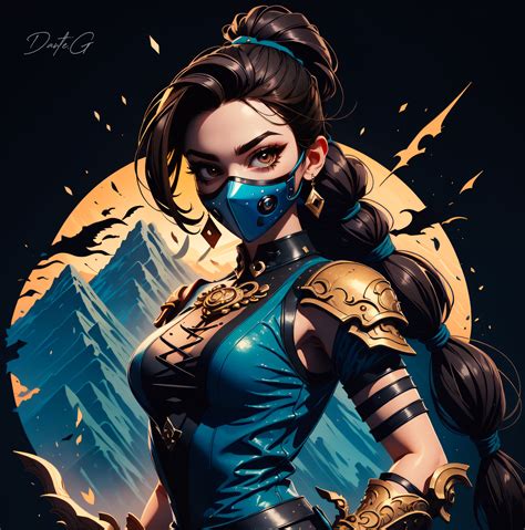 Kitana (Mortal Kombat) by Dantegonist on DeviantArt
