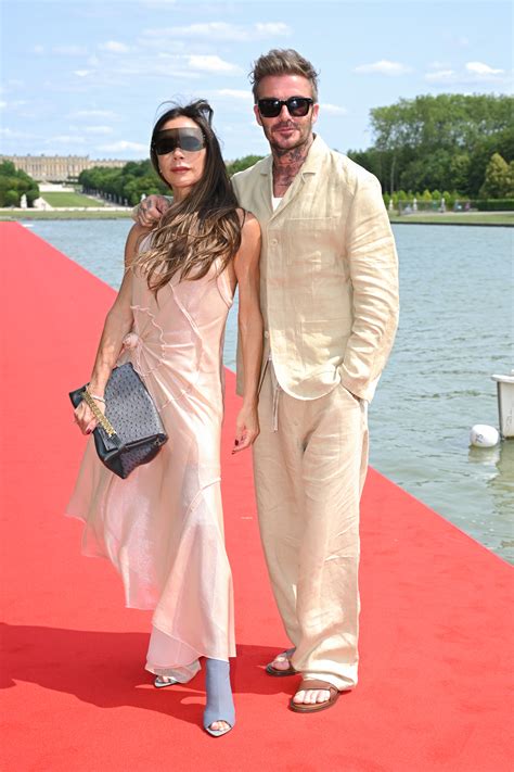 Victoria Beckham Rewore Purple Wedding Dress From 1999