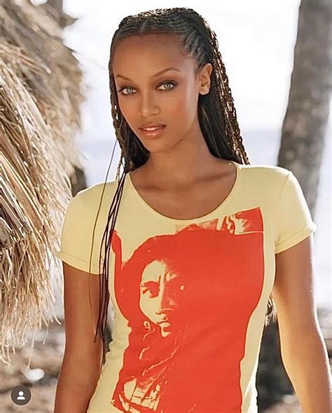 Tyra Banks | Wow. I am more than half my age younger here. And @essence