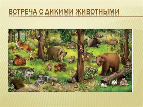 Обеспечение безопасности при встрече с дикими животными в природных ...