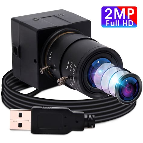 ELP 1080P Full HD 30fps 60fps 120fps mini PC Webcam USB Camera with