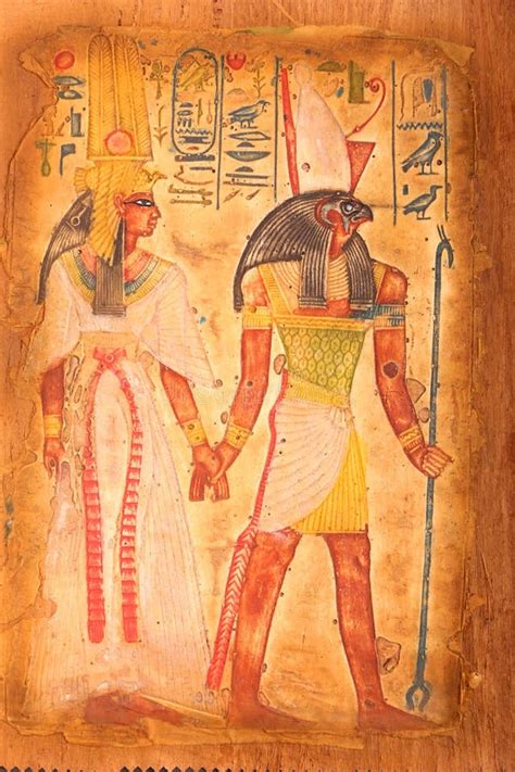 King of Old Egypt King on Papyrus Editorial Image - Image of egypt ...