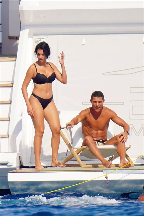 Georgina Rodriguez Sexy Thong Bikini - Hot Celebs Home