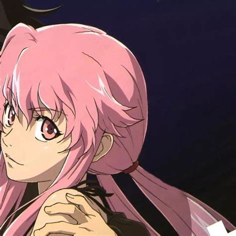 yuno gasai anime profile picture yuno gasai  yuki matching pfp