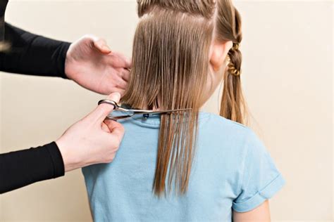 how to start cutting hair