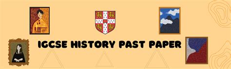 IGCSE History Past Papers - Cambridge 