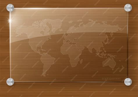 premium vector transparent world map