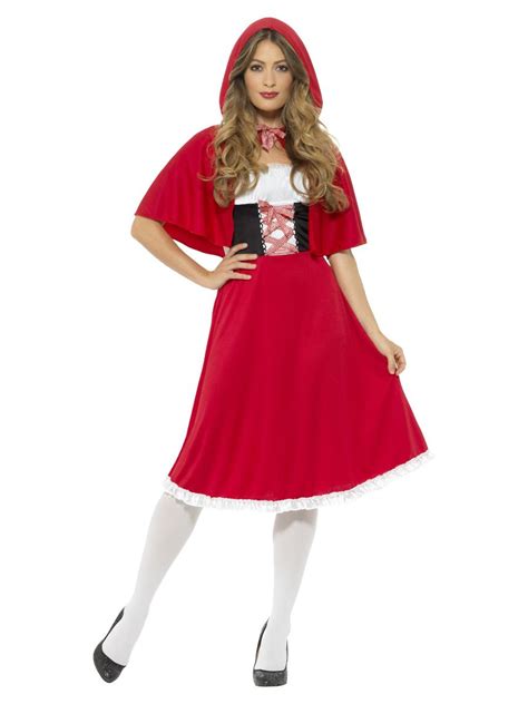 ladies red riding hood costume