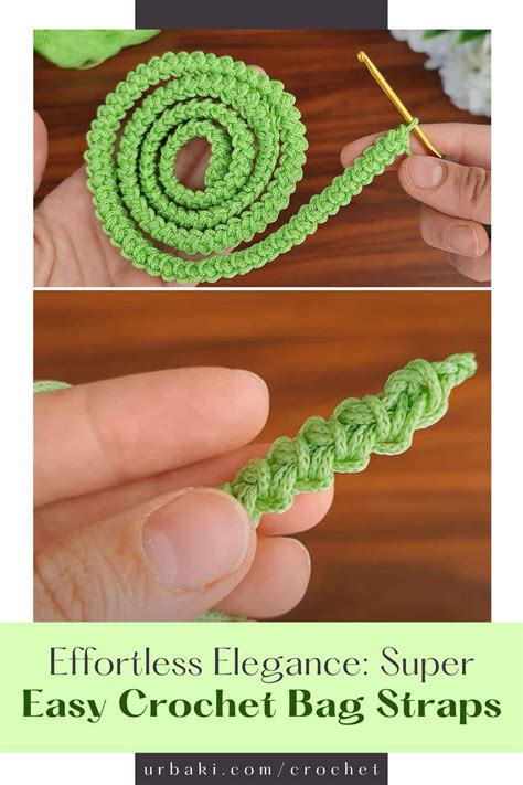 Effortless Elegance: Super Easy Crochet Bag Straps
