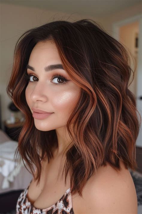 Pin by Sarah Rich on Hair | Balayage hair copper, Brunette balayage