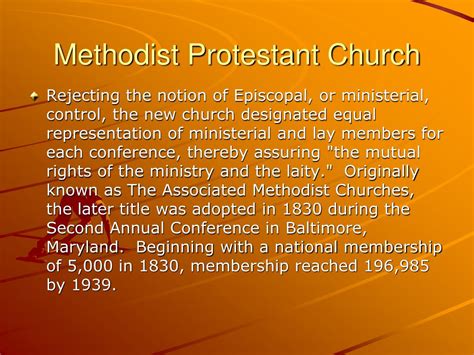 american methodist history powerpoint