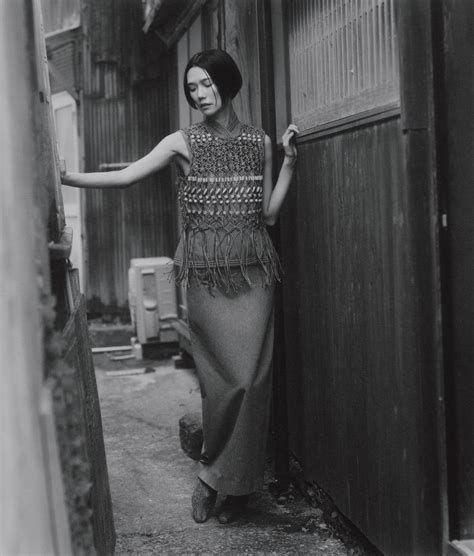 Tao Okamoto in 'Glamour Gets Crafty' for WSJ Magazine April 2023 — Anne