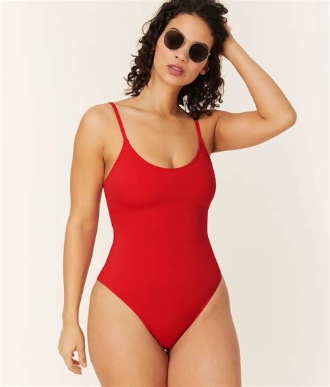 The Amalfi One Piece - Eco Nylon - Cherry Red - Classic - Swimwear