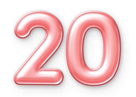 number  pink
