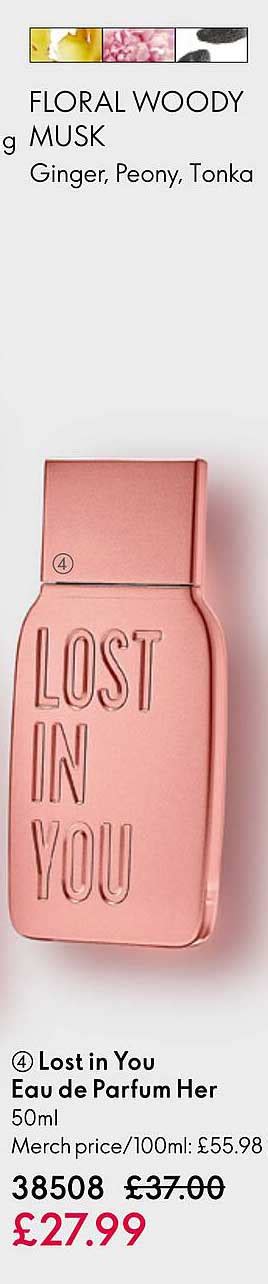 Promo Lost In You Eau De Parfum Her chez Oriflame - iCatalogue.fr