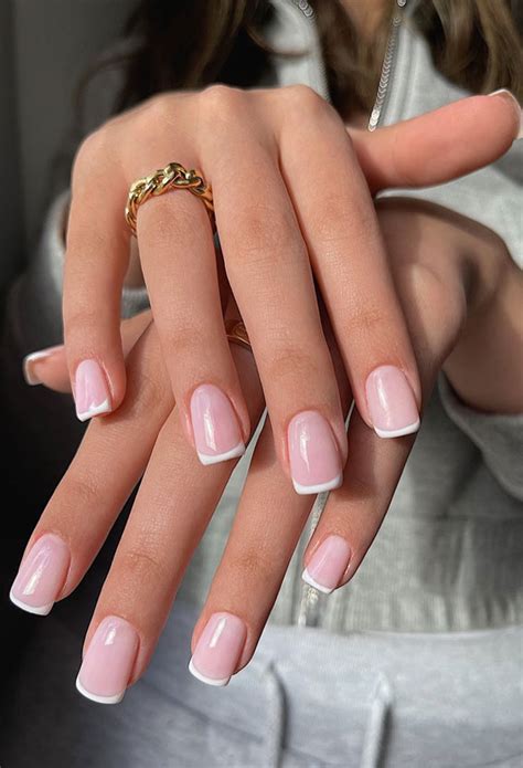 simple nail ideas thatre perfect  january classic french nails