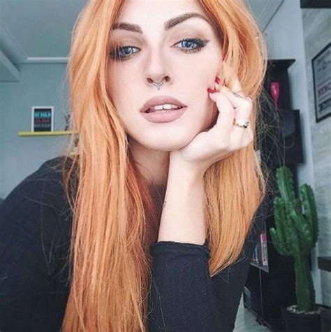 Pin by Elizabeth Nobling on Hair: Red copper | Peach hair, Hair color ...