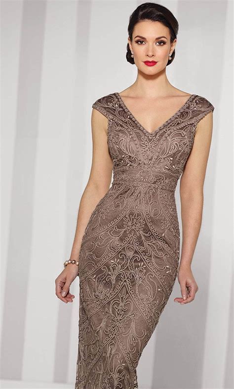 Cameron Blake 216693 - High Beaded Waist Formal Gown – Couture Candy