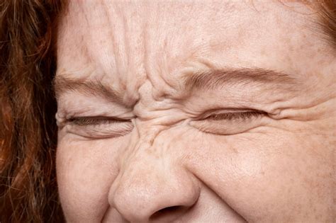Free Photo | Close up on face pores texture