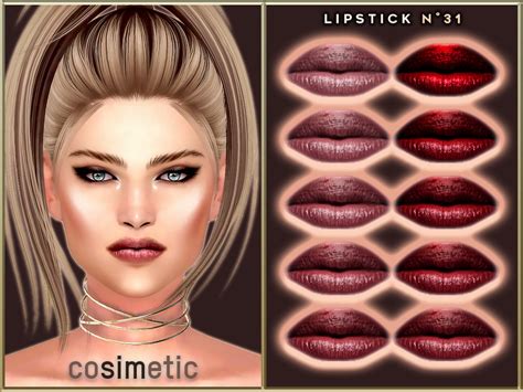 Губная помада Lipstick N31 Симс 4
