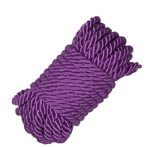 bdsm mercerized  bondage rope purple sexyplaycomau