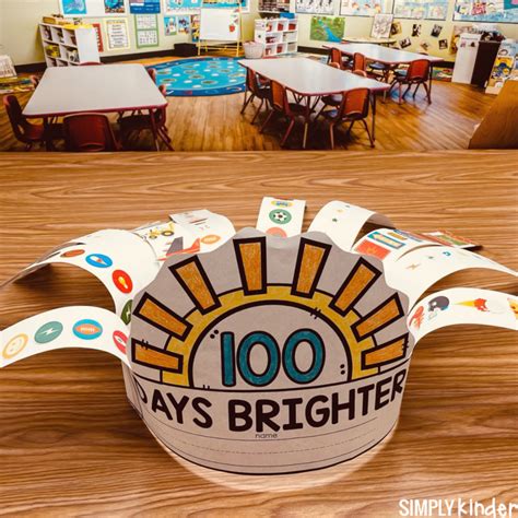 100th Day Hat Free Printable - Simply Kinder