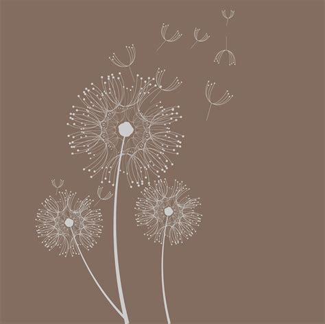 Dandelion Flowers Card Free Stock Photo - Public Domain Pictures