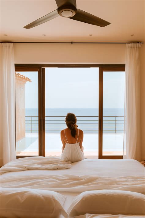 air conditioning system comfortable temperature control relax beach