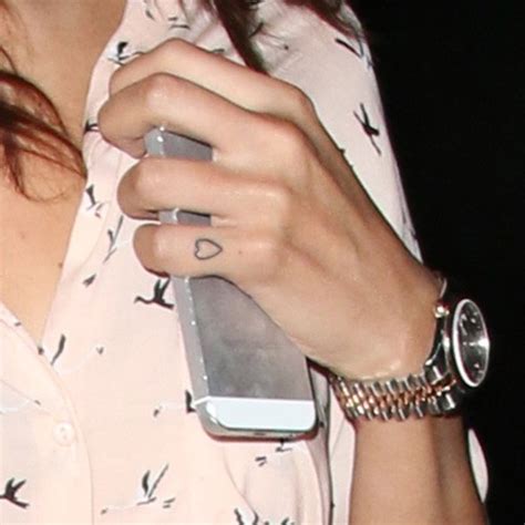 Eiza Gonzalez Heart Finger Tattoo | Steal Her Style