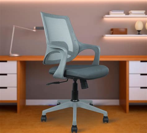 monarch spine mesh  office chair height adjustable  lumber