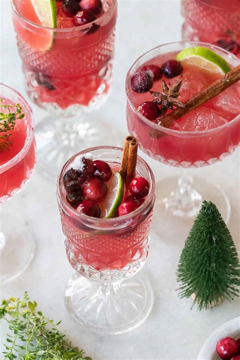Non Alcoholic Christmas Punch Recipe - Sugar and Charm