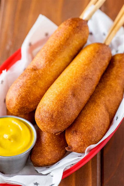 cooked corn   dogs