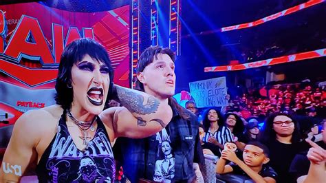 Dirty Dom sign had me laughing! : r/SquaredCircle