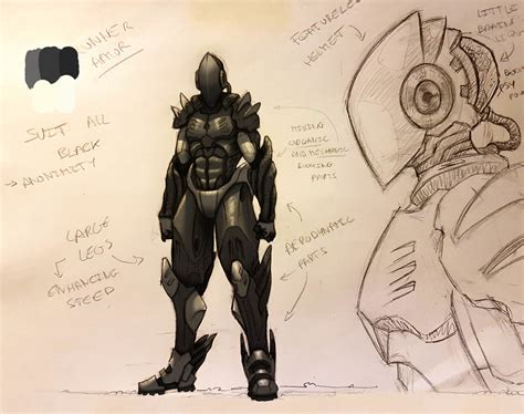 ArtStation - Sci-Fi armor concept