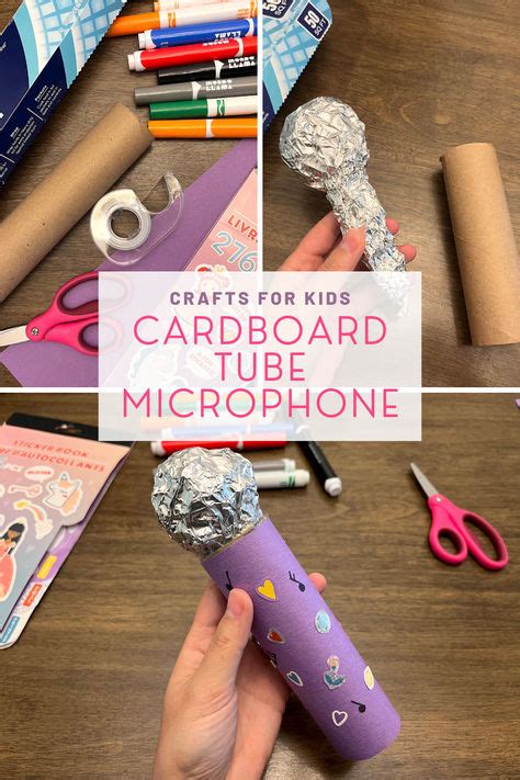 microphone craft  kids