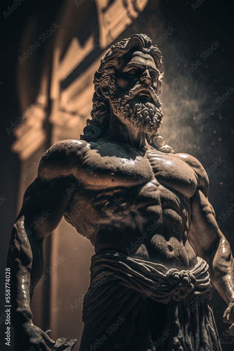 Ancient Greek Gods Statues