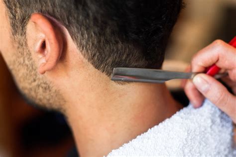 razor cut hair benefits  razor cutting hair