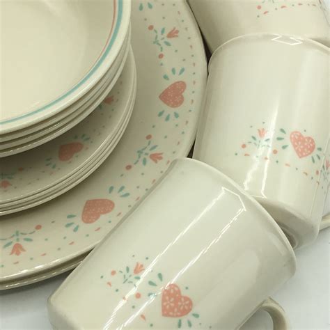 Vintage dinnerware set – Artofit