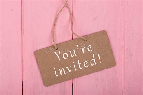 Vous êtes invité ! photo stock. Image du remarque, glaces - 26405552