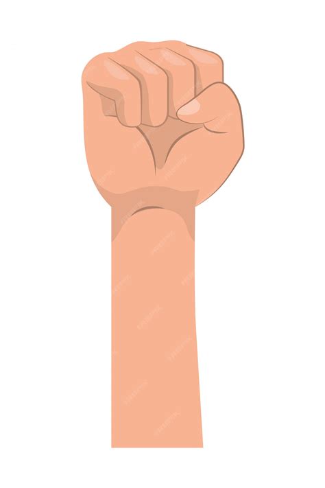 premium vector human hand cartoon