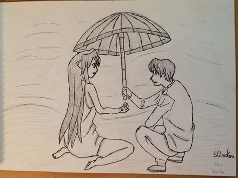 Elfen Lied Sketch at PaintingValley.com | Explore collection of Elfen ...